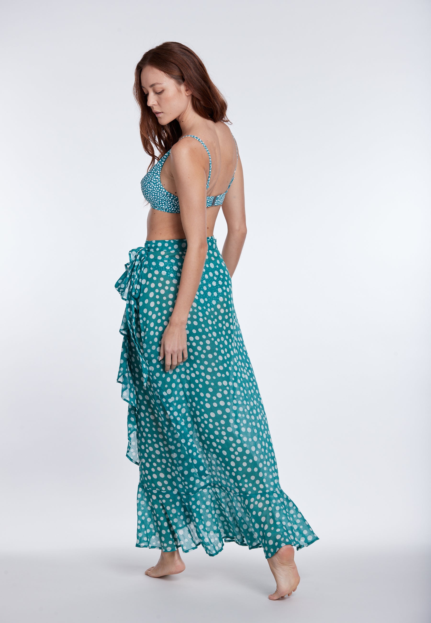 olympia-jade-dots-ruffle-skirt-wickelrock-gr-n-wei-mit-r-schen image 4