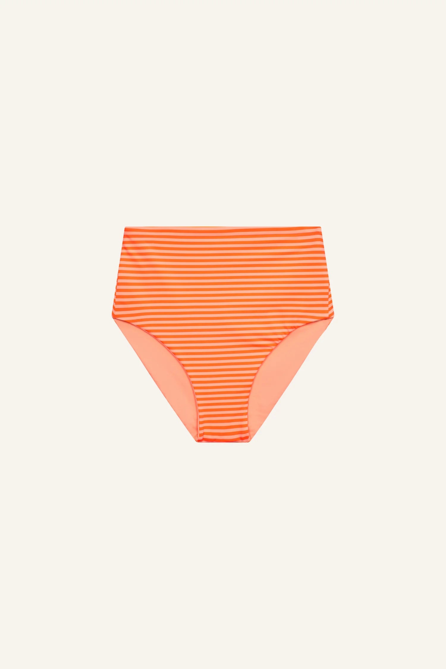 mymarini-highwaist-shorts-stripe-25-bikinihose-blau-orange-gestreift image 5