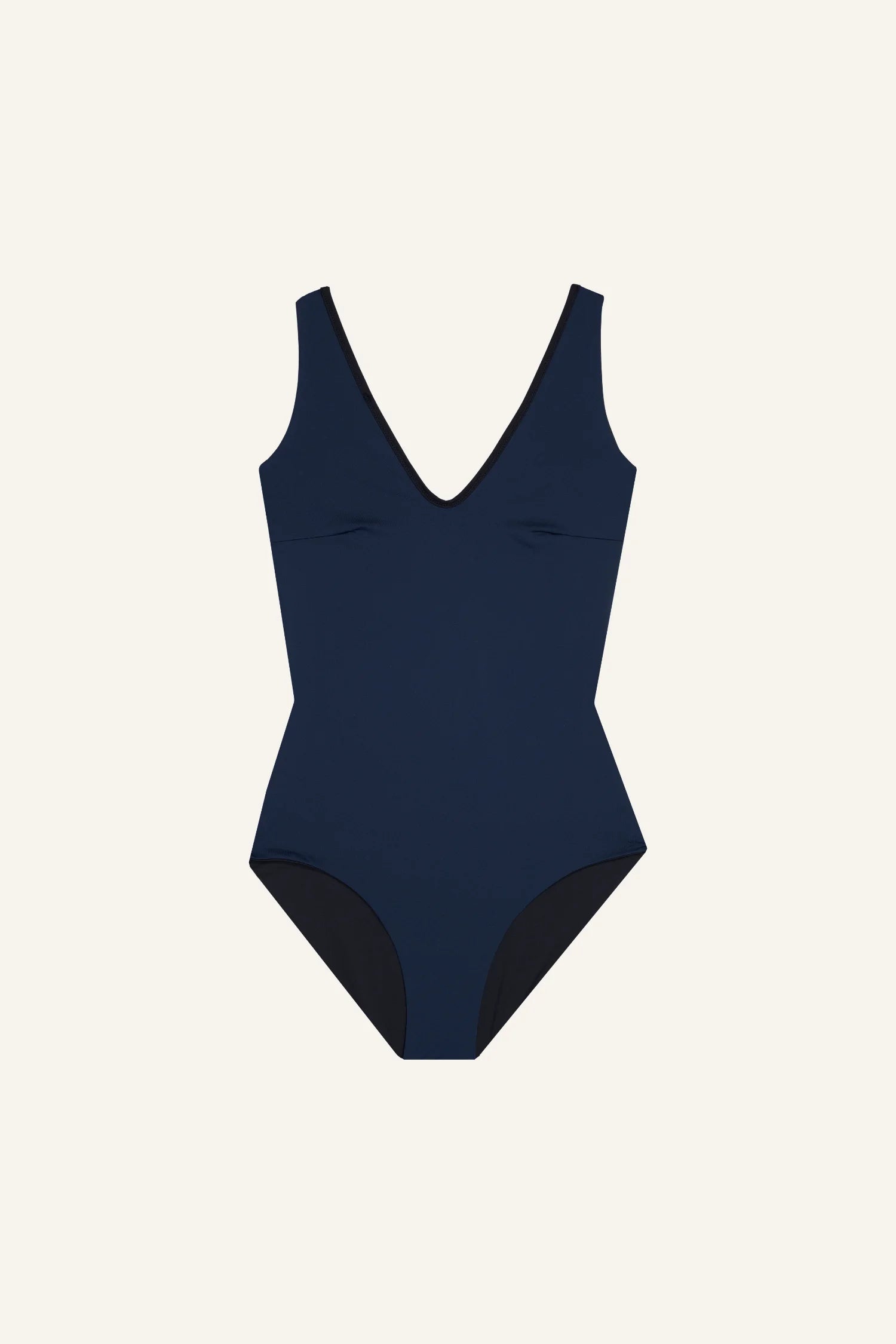 mymarini-purebody-classics-badeanzug-wendbar-mit-v-ausschnitt-schwarz-grau-wei-s image 8