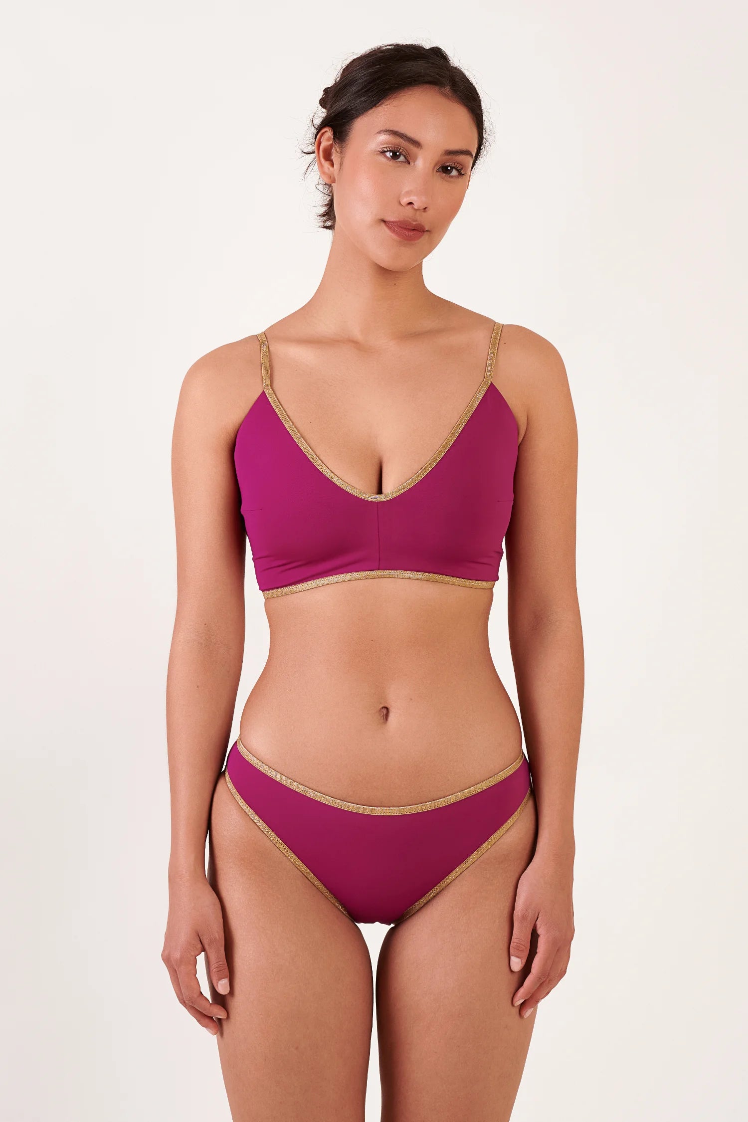 mymarini-vacation-top-shine-longline-bikinioberteil image 1