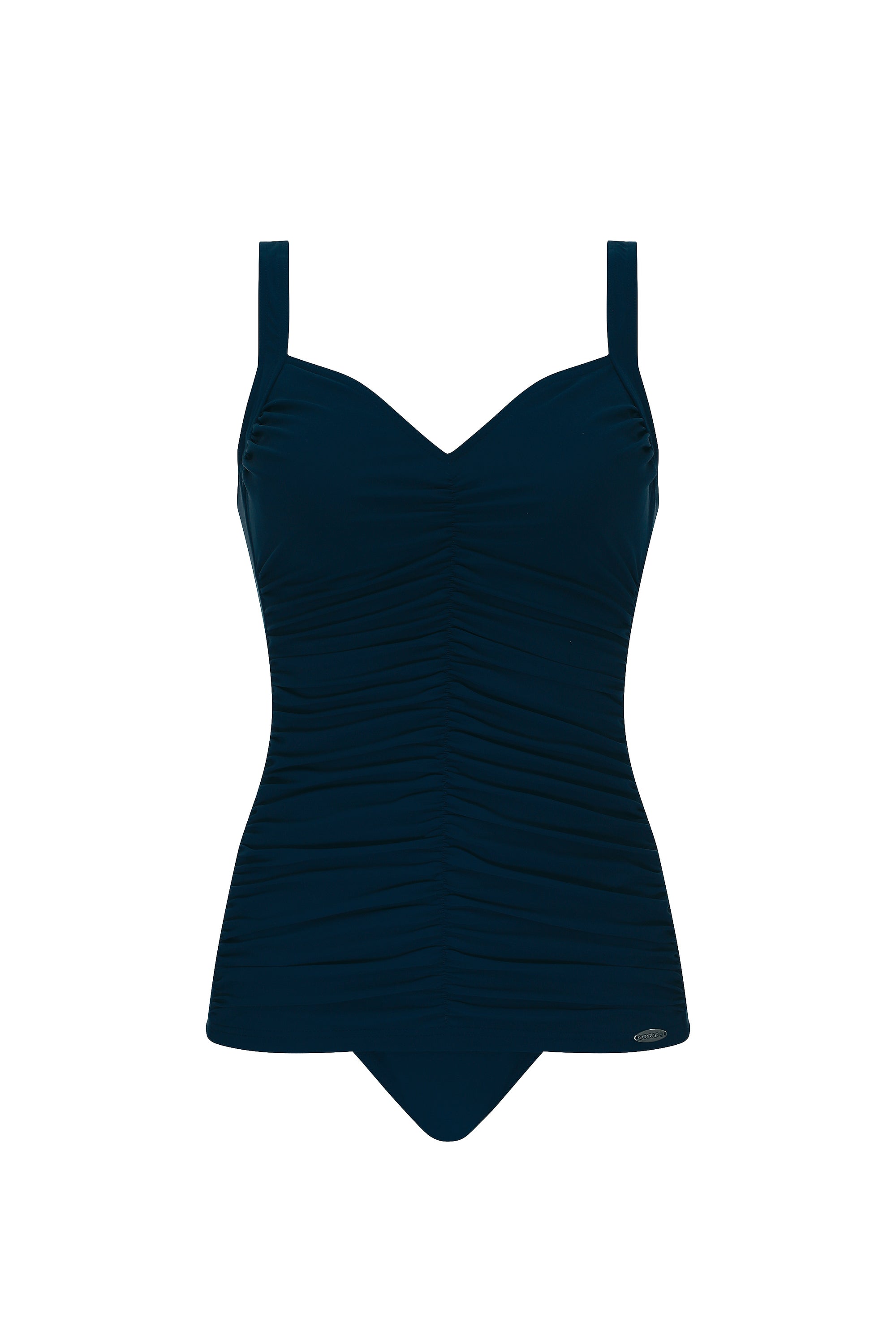 sunflair-midnight-edge-ruffle-badeanzug-navy-sweetheart image 5