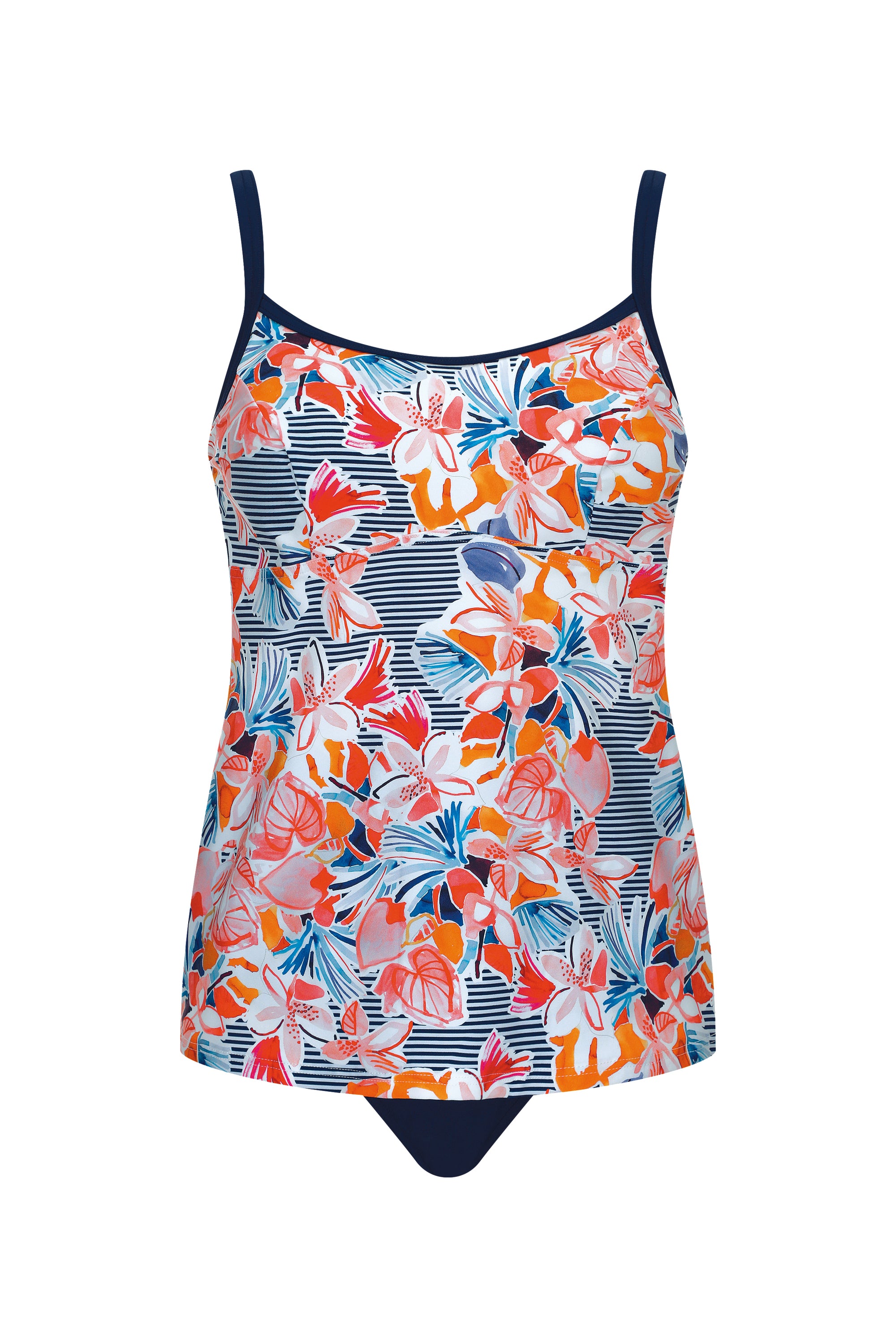sunmarin-navy-bloom-tankini-set-tankini-mit-b-geln-und-high-waist-slip image 7