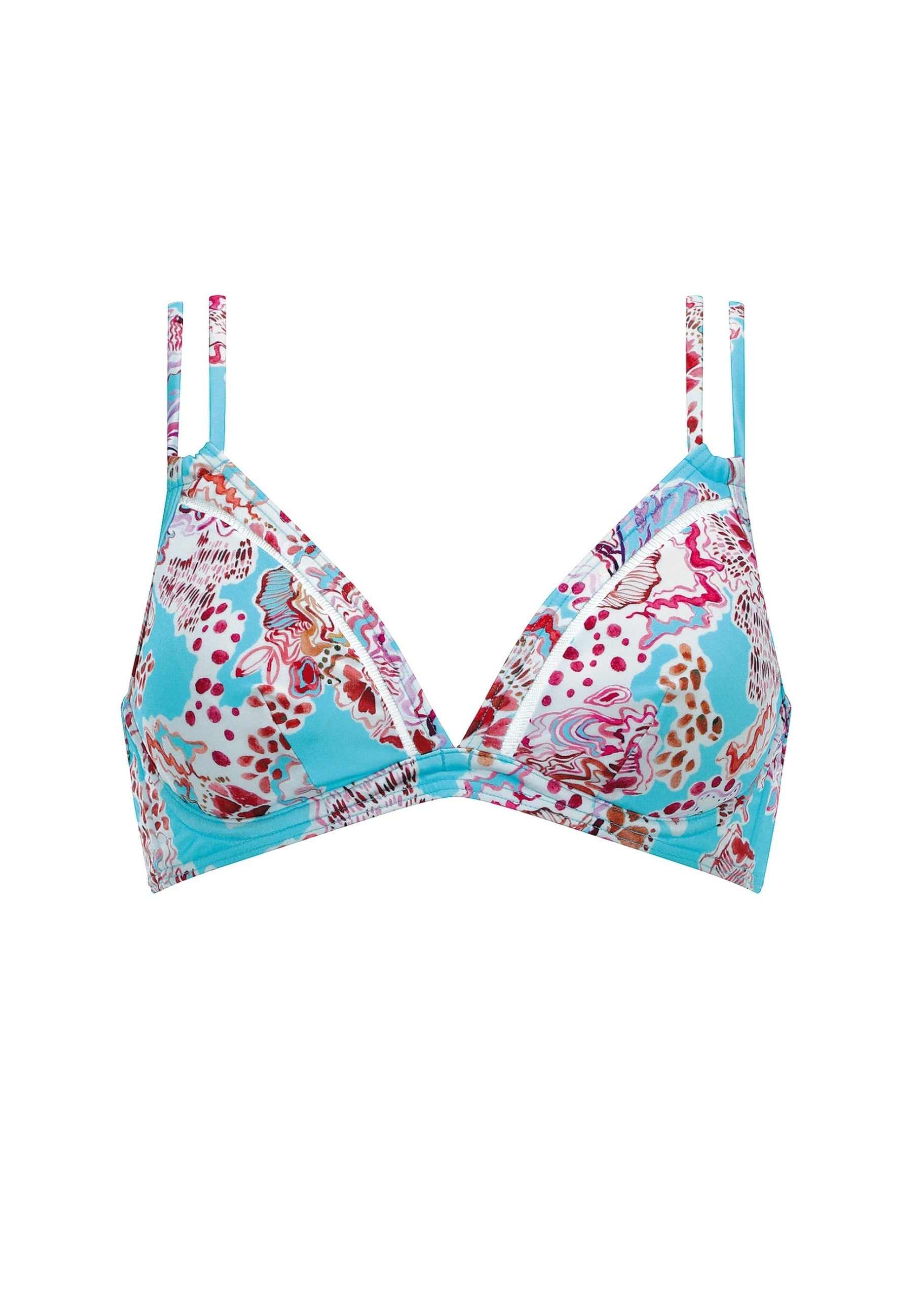 olympia-floral-coral-top-bikini-top-mit-b-gel-korall-bl-ten-print image 5