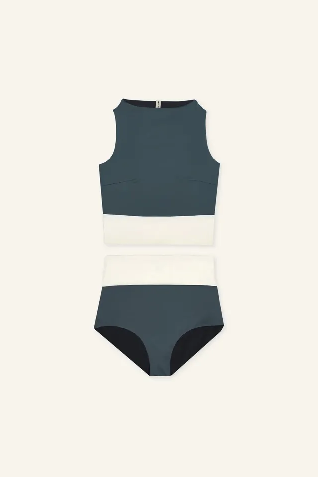 mymarini-surf-set-bikini-set-black-grey-white image 1