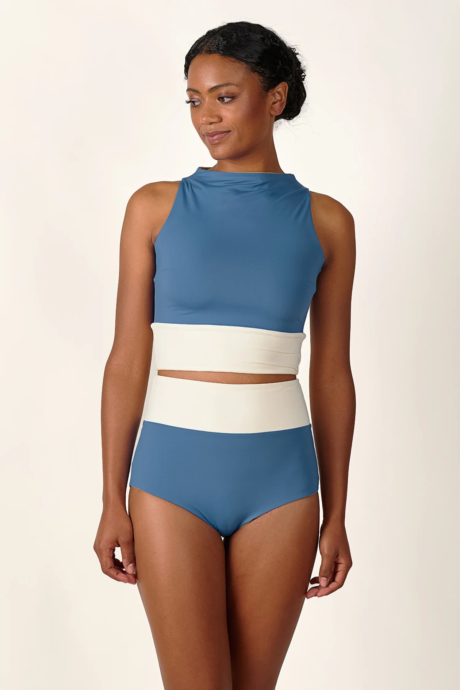 mymarini-memories-surf-shorts-high-waist-bikinihose image 2