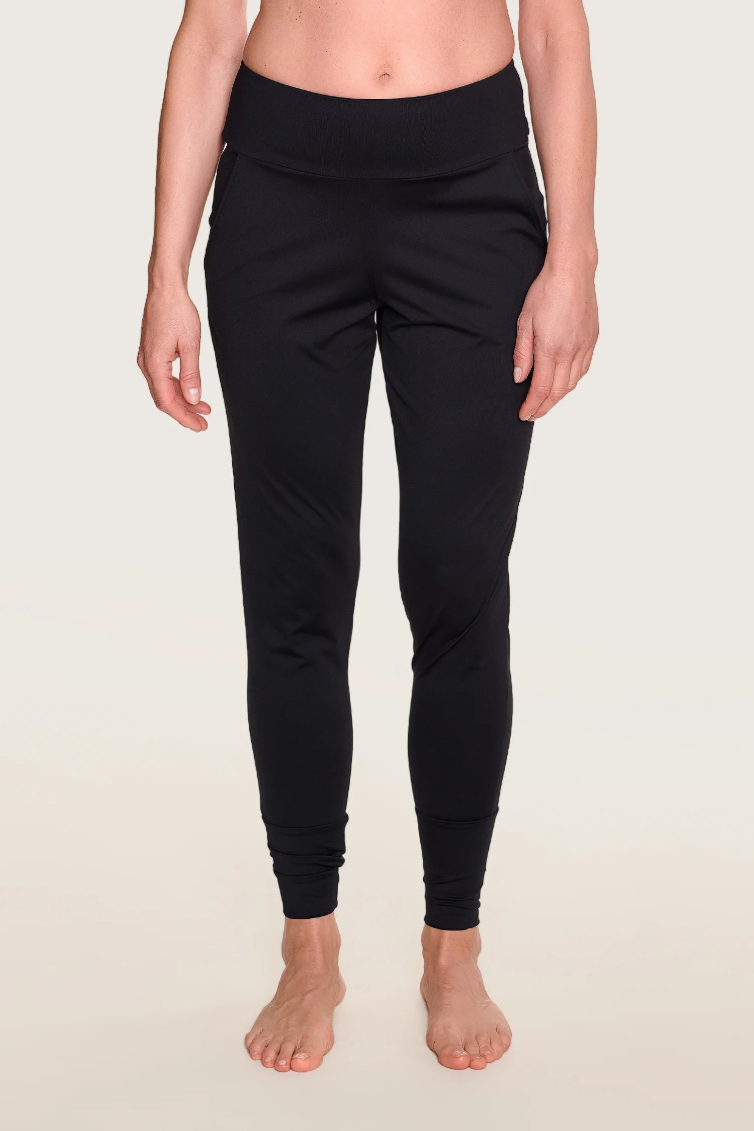 mymarini-loose-leggings-classics-weite-yoga-leggings-black-grey-navy image 3