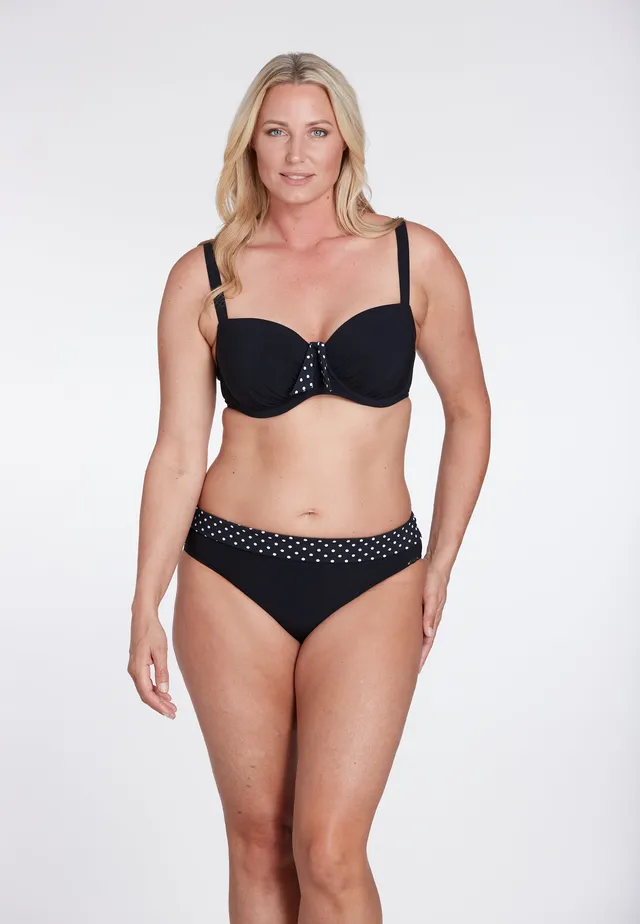 sunflair-essential-dots-set-bikini-schwarz-retro-tupfen image 1