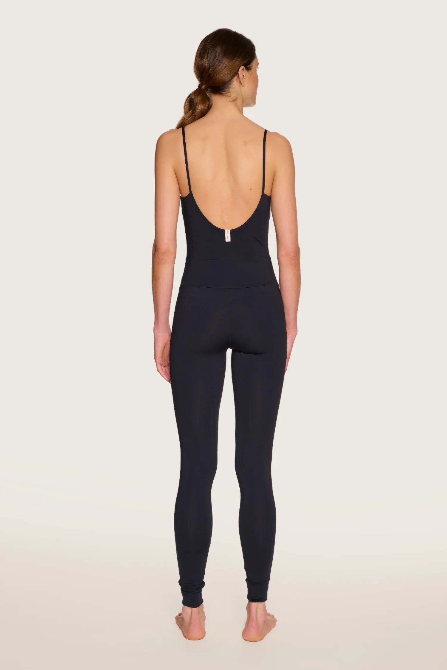 mymarini-jumpsuit-sport-classics-yoga-overall-in-schwarz-grau-navy image 2