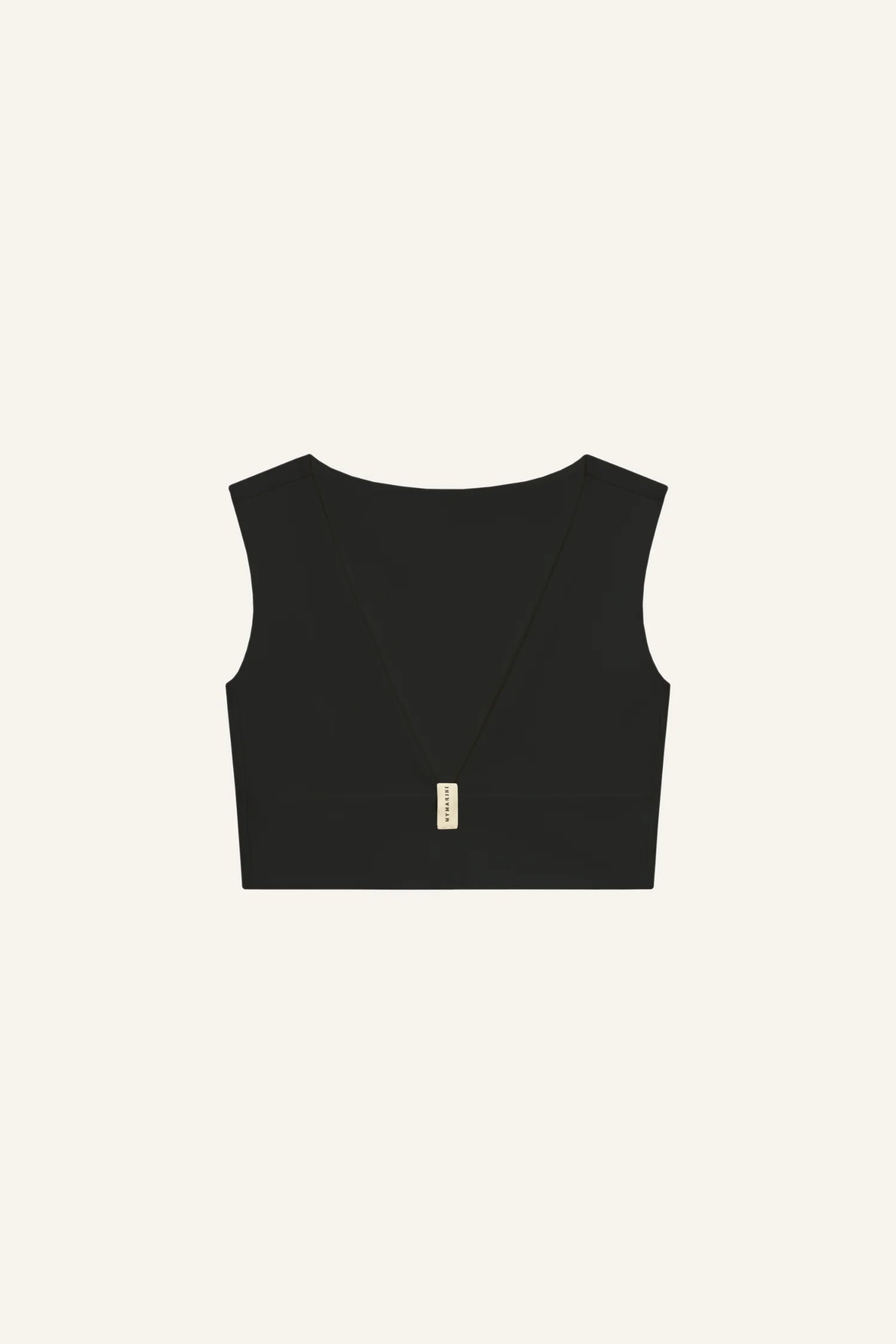 mymarini-sea-top-swim-apparel-high-neck-bikini-oberteil-braun image 4
