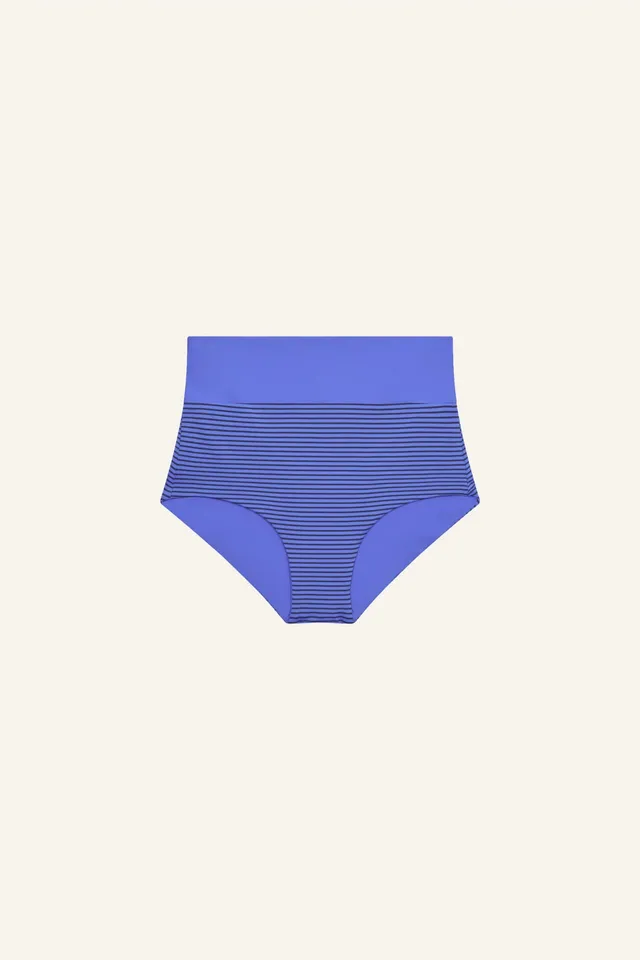 mymarini-surf-shorts-stripe-25-highwaist-bikinihose-blau-gestreift image 1