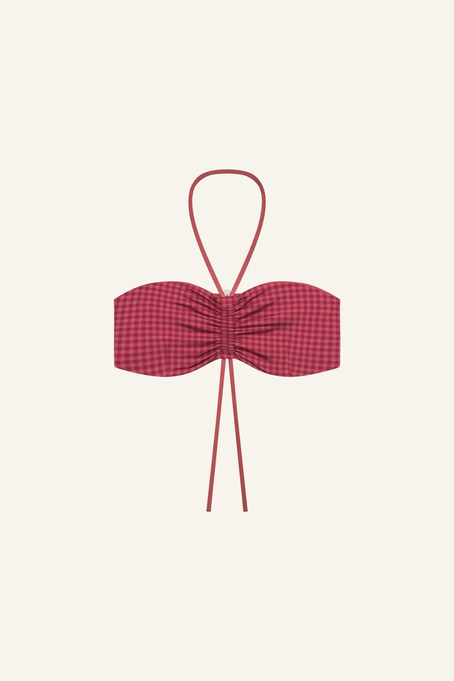 mymarini-ruffled-bandeau-top-halterneck-bikini-oberteil-reversibel image 5