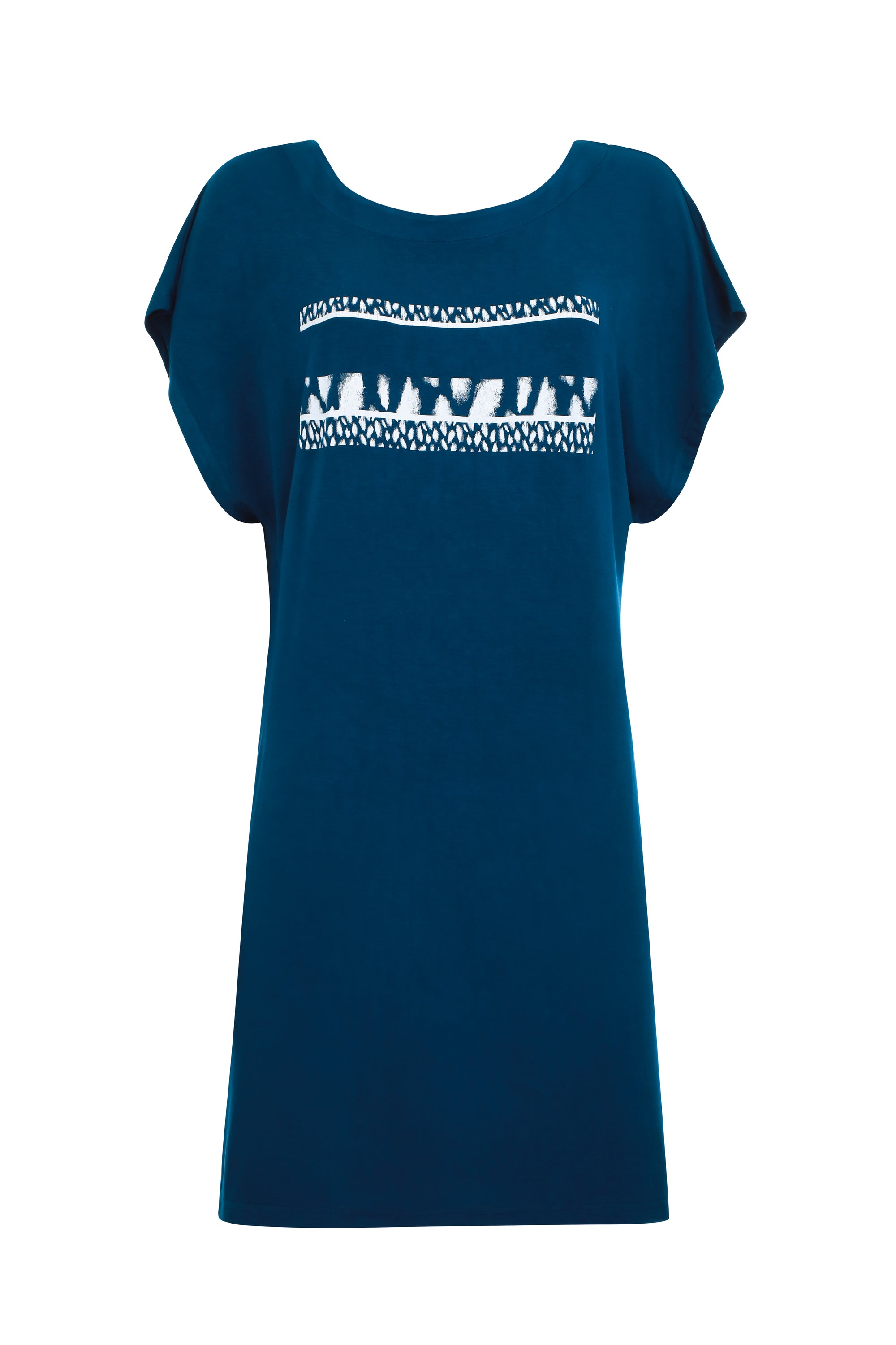 sunmarin-solid-azure-strandkleid-tiefblau-locker image 7