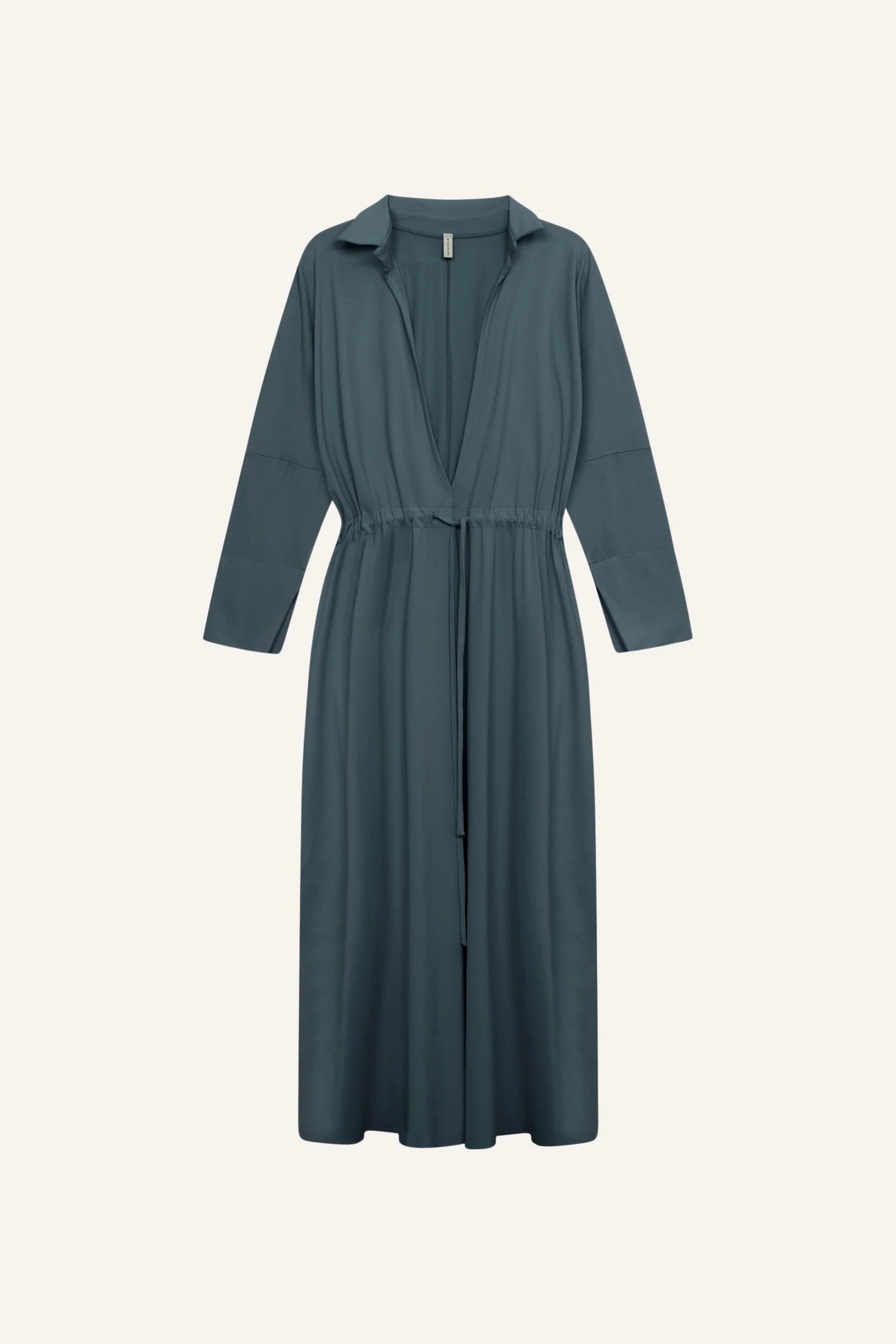 mymarini-big-shirt-dress-classics-langes-hemdkleid-schwarz-grau image 6