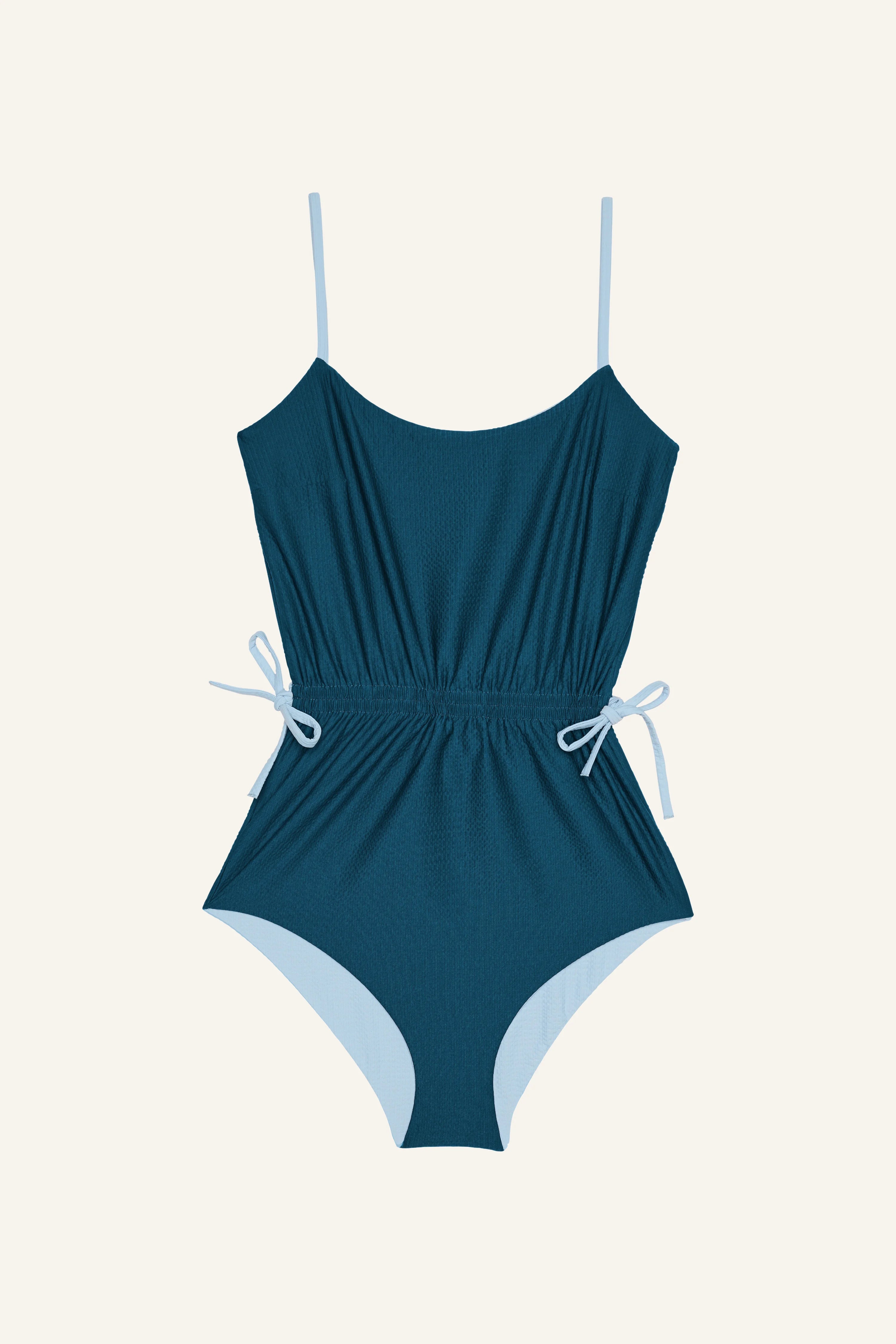 mymarini-ruffled-suit-24-badeanzug-gerafft-waffel-struktur-wendbar image 5