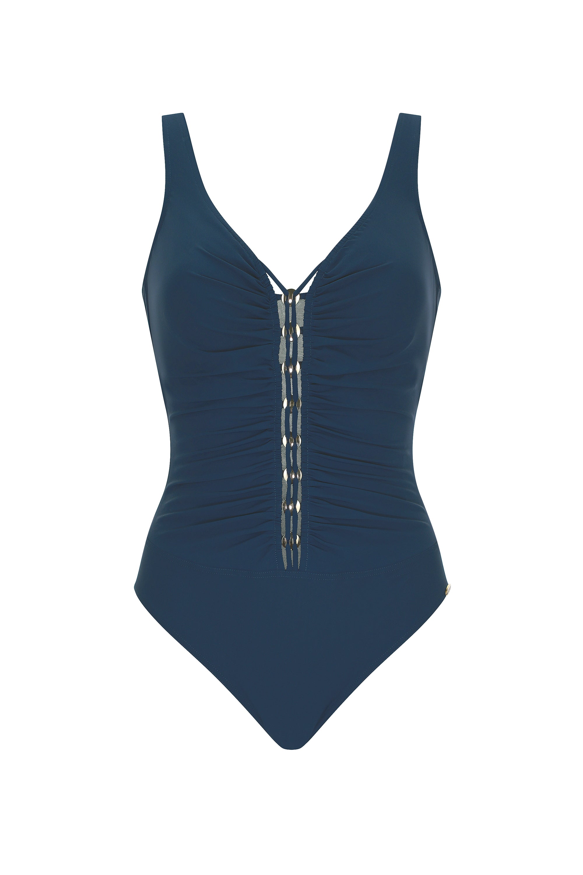 sunflair-essential-chain-badeanzug-mit-push-up-cups-schwarz-nachtblau image 7