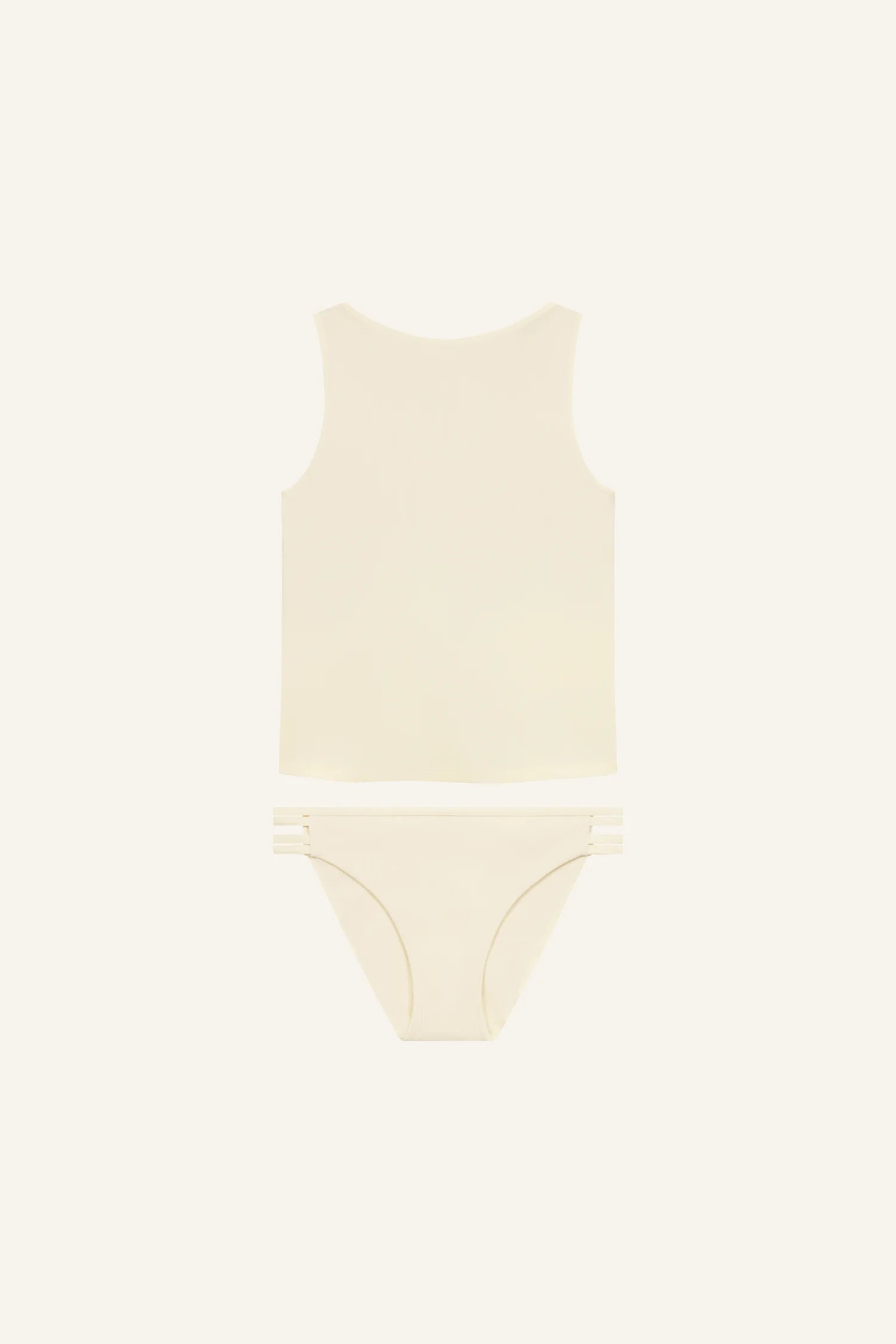 mymarini-tankini-set-white-2-wege-tankini-top-ribbon-pants-aus-feinripp-wei image 1