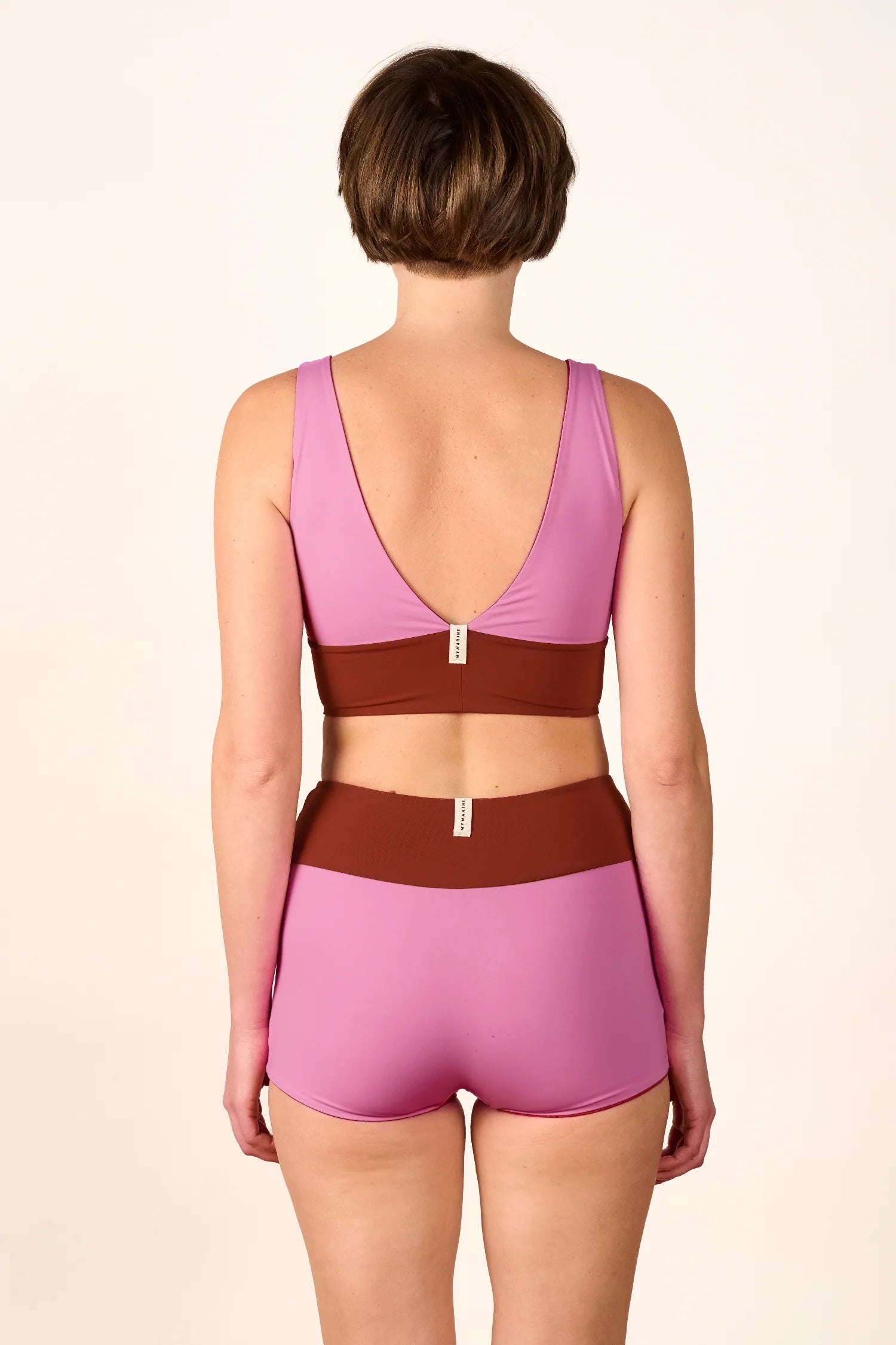 mymarini-highwaist-panty-memories-boyshort-bikinihose-high-waist-in-sienna image 1