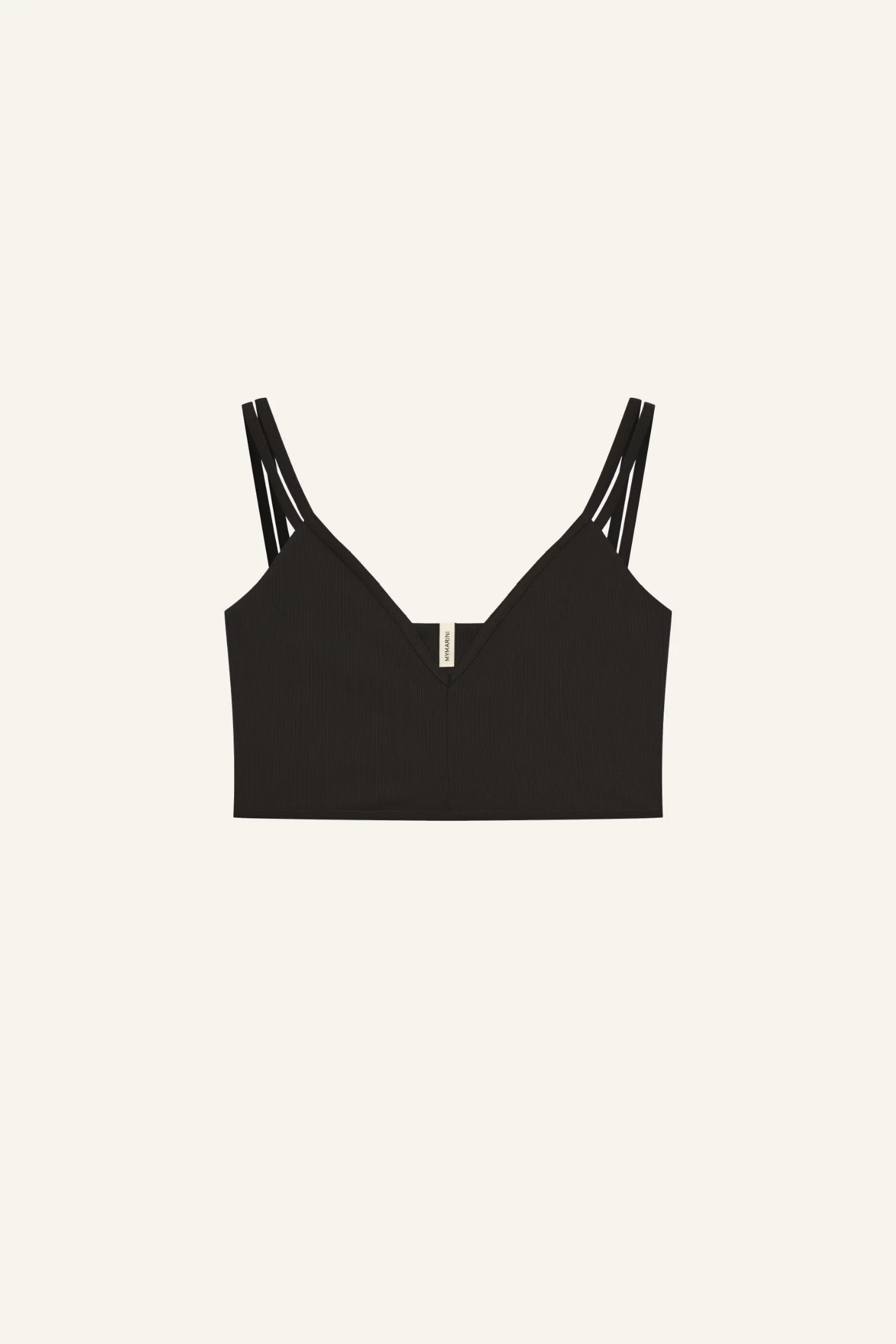 mymarini-vacation-top-swim-apparel-longline-bikinioberteil-mit-v-ausschnitt-fein image 3