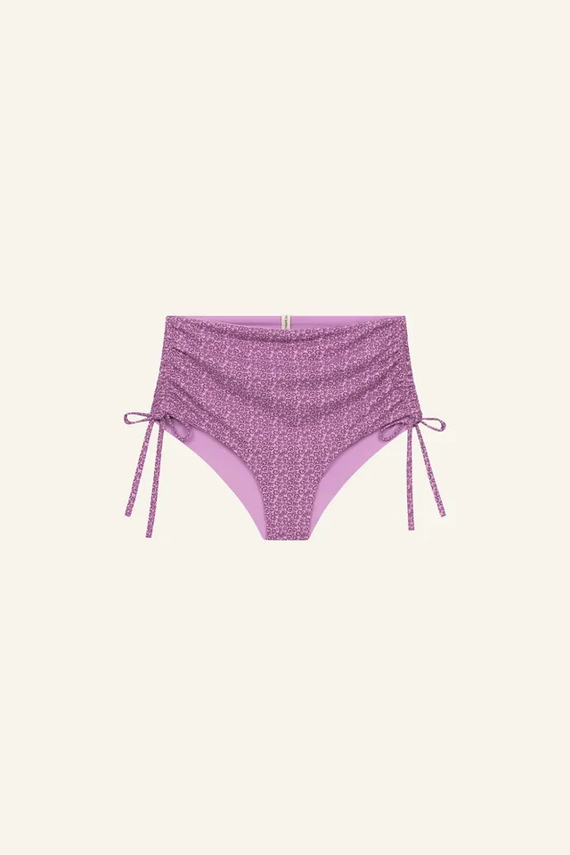 mymarini-ruffled-highwaist-fleur-bikinihose-wendeseite-taffy image 1