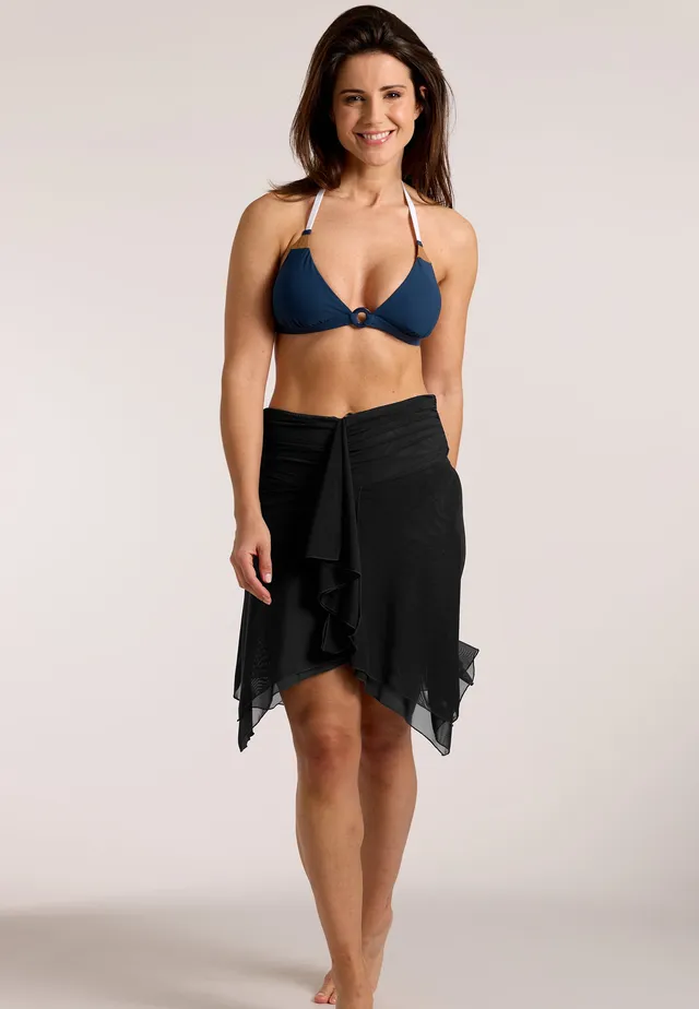 sunflair-essential-solid-skirt-mesh-strandrock image 1